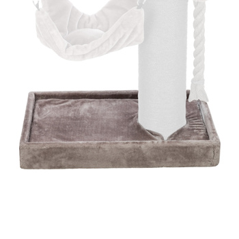 Płyta dolna z krawędzią do # 44703, 78 × 10 × 78 cm, cappuccino