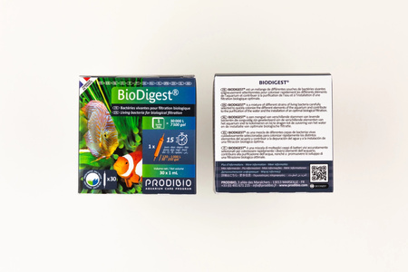 PRODIBIO BioDigest 30 ampułek oczyszczanie akw. słodkowodne i morskie