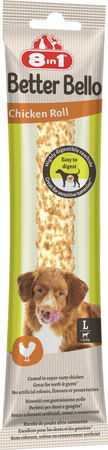 8IN1 Przysmak dla psa BetterBello Roll L kolagen delikatny żołądek kurczak