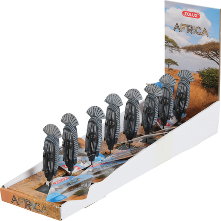 Zolux Ozdoba do akwarium maska żeńska AFRICA S 3,9x2,8x12,2 cm