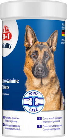 8in1 Vitality Glukozamina dla psów stawy i aktywność 55tb