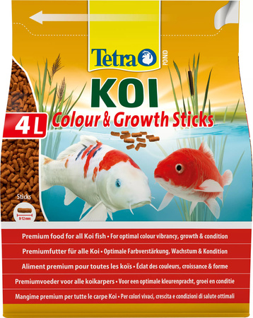 TETRA Pond KOI ColourandGrowth St. 4 L Pokarm dla karpii KOI w oczku wodnym
