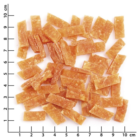 WILDES LAND Hühnerbrust in Stücken - filet z piersi kurczaka w kawałkach - przysmaki mięsne dla psa i kota (200g)