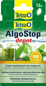 Tetra AlgoStop Depot 12 tab., ochrona przed glonami akwarium słodkowodne