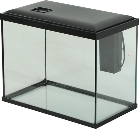 ZOLUX Akwarium INITIO 35 z filtrem kaskadowym 30 i LED 18L czarne + GRATIS 854250+352166+352189+352213+352216