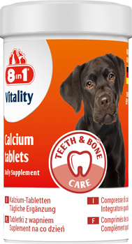 8in1 Vitality Wapń dla psów kości i zęby 155tb