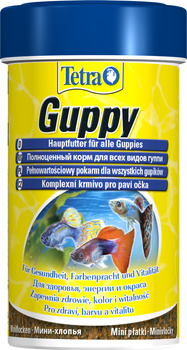 TETRA Guppy Mini Flakes 100 ml pokarm płatki dla gupików