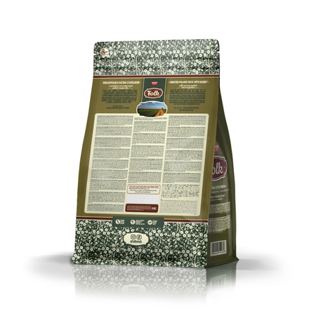 Karma sucha dla psa FOLK M&L Wielkopolska kaczka z królikiem z dodatkiem aromatycznych jabłek i majeranku 3 kg