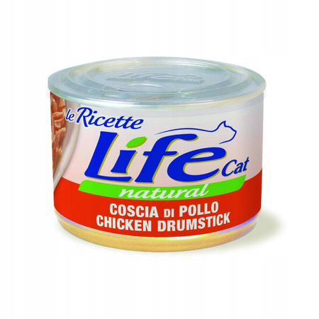 LIFE CAT pusz.150g CHICKEN DRUMSTICK LA RICETTE /24