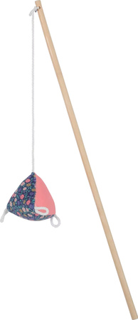ZOLUX Zabawka dla kota wędka piramidka, kwiaty ETHICAT 40 cm