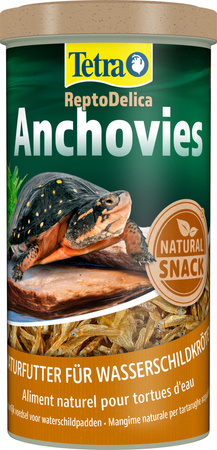 TETRA Anchovies 1L 12 CE, pokarm dla żółwi wodnych z anchois