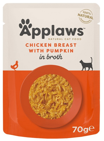 Applaws saszetka dla kota Kurczak i Dynia 70g
