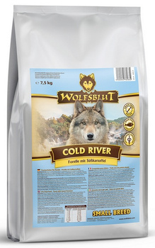 Wolfsblut Dog Cold River Small - pstrąg i bataty 7,5kg