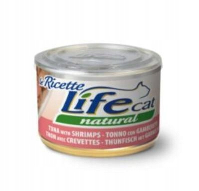 LIFE CAT pusz.150g TUNA + SHRIMPS LA RICETTE /24