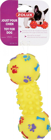 ZOLUX Zabawka winylowa dla psa Ciężarek 19 cm