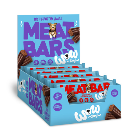 WOW DOG Meat Bar Huhn - batonik mięsny z kurczaka (40g)