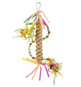 DUVO+ ZABAWKA DLA PTAKÓW SPIRALA  25.5x12.7x3.3cm   12705