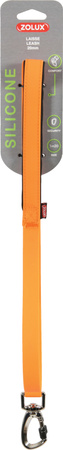 Zolux Smycz dla psa silikonowa 20 mm kol. pomarańczowy