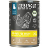LIEBESGUT Bio Pute - indyk z marchewką i amarantusem ekologiczna mokra karma dla kota 400g