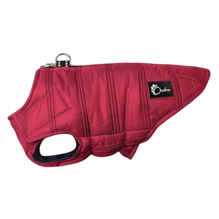 CHABA KURTKA PIKOWANA MIKA CZerwona / bordowa r 4