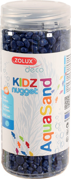 ZOLUX Żwirek do akwarium Aquasand KIDZ Nugget 500 ml kol. niebieski