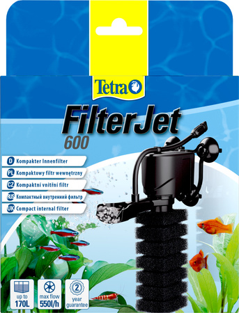 TETRA FilterJet 600 filtr wewnętrzny Tetra do akwariów 120-170L