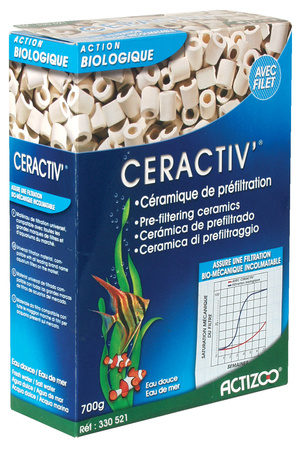 ZOLUX Wkład do filtra akwarium ceramiczny Ceractiv' 700 g Actizoo