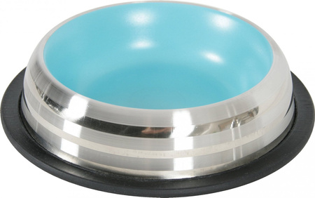 ZOLUX Miska antypoślizgowa dla psa i kota Inox MERENDA 225 ml kol.niebieski