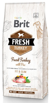 Brit Fresh Dog Adult Light Turkey & Pea 12kg