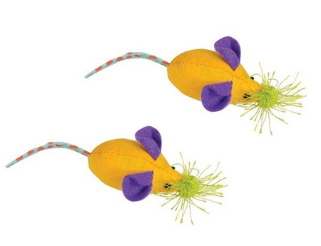 PETSTAGES KOLOROWE MYSZKI 2 szt PS383