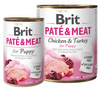 Brit Pate & Meat Dog Puppy puszka 800g