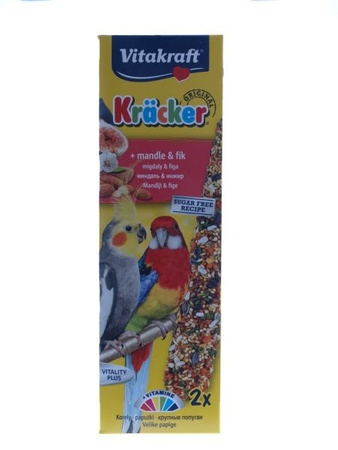 VITAKRAFT KRACKER KOLBY NIMFA FIGA & MIGDAŁ 2 szt. /8