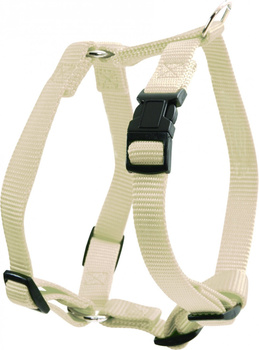 Zolux Szelki nylonowe dla psa regulowane 10 mm kol. beżowy