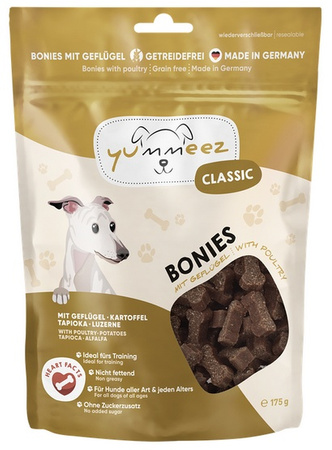 Yummeez bezzbożowe Kosteczki Drobiowe 175g