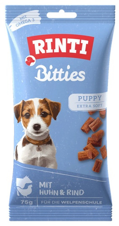 Rinti Bitties Puppy Huhn & Rind - kurczak i wołowina 75g
