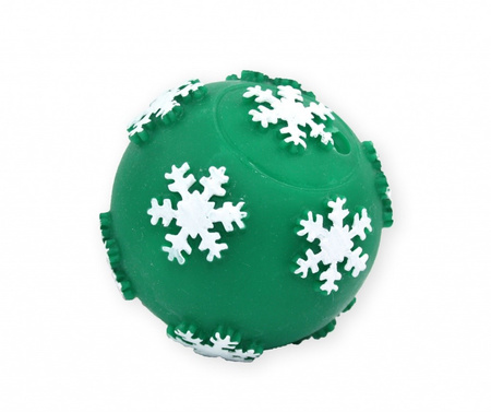 ZABAWKA ŚWIĄTECZNA PIŁKA SNOW 7,5cm 31694