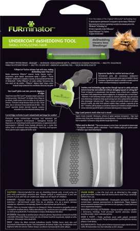 FURMINATOR Szczotka dla psów długowłosych - Small