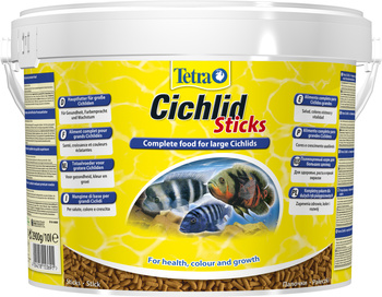 TETRA Cichlid Sticks 10 L  wiadro , pokarm dla ryb pielęgnicowatych
