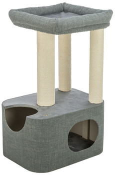 Viviana, drapak stojący, dla kota, niebieski/szary, 86 cm