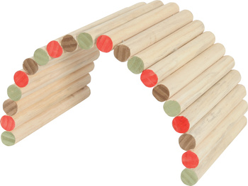 ZOLUX Mostek drewniany dla królika i kawii domowej RodyPlay rozmiar L