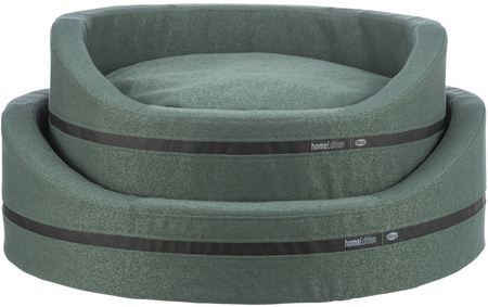 CityStyle, legowisko, dla psa/kota, owalne, ciemnozielone, 80 x 65 cm