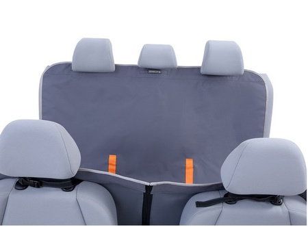 Kardiff Anti Slip mata samochodowa na tylne fotele z zamkiem i bokami S czarna