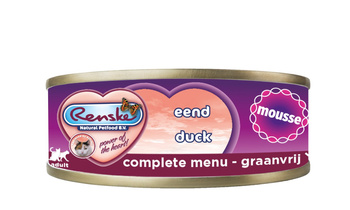 Renske Cat fresh meat duck – kaczka, pełnoporcjowa, mus ( 70 g)
