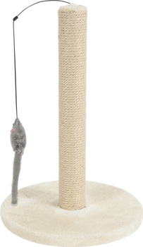 ZOLUX Drapak dla kota sizalowy słupek z zabawką 63 cm kol. beżowy