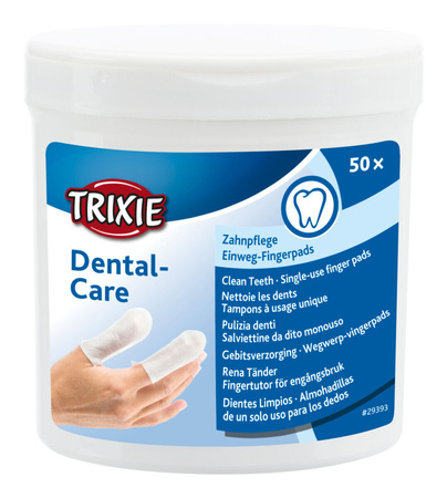 Trixie Dental Care nakładki na palce do higieny zębów 50szt [TX-29393]
