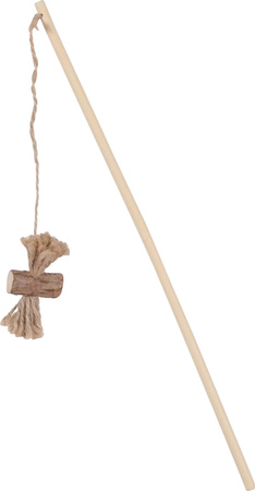 ZOLUX Zabawka dla kota wędka węzeł z matatabi ETHICAT 40 cm