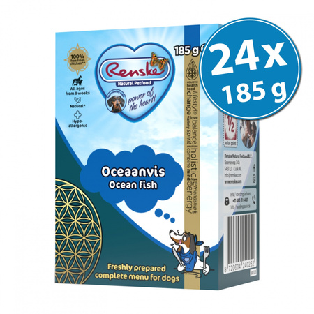 Renske Fresh oceanfish - świeże ryby oceaniczne dla psów 185g