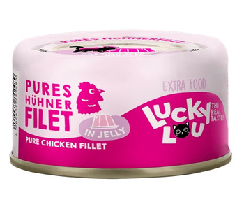 Lucky Lou Extrafood Kurczak w galaretce puszka 70g