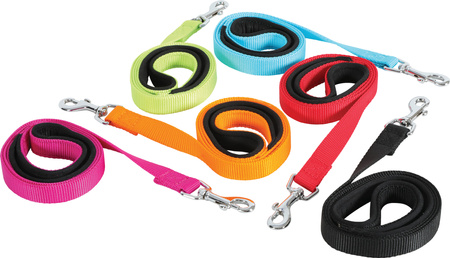 *- ZOLUX Smycz nylon KOMFORT 1 m/20 mm kol. czarny