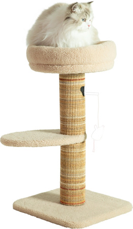 ZOLUX Drapak dla kota BOREAL 70 cm beżowy